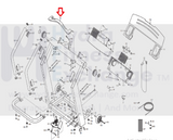 Health Rider Gold's Gym Proform Treadmill Heart Rate Pulse Crossbar 187874-hydrafitnessparts