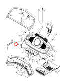 Health Rider Proform Treadmill Console Base Cover 372979-hydrafitnessparts