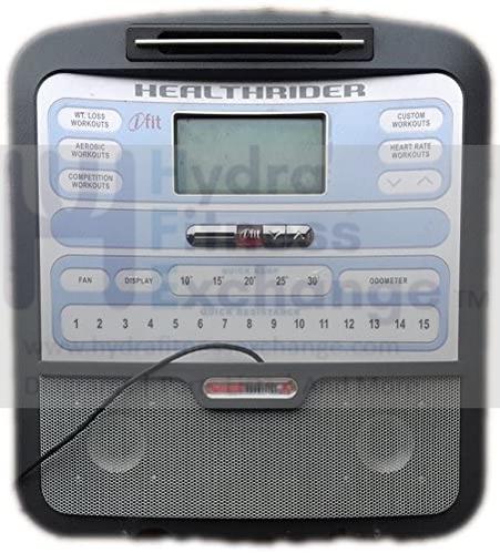 HealthRider H90e HREL598080 Elliptical Display Console Panel UPCA-hydrafitnessparts