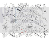 HealthRider H95e-HREL599090 Elliptical Right Pedal Arm W/ Pedal Plate and Wheel-hydrafitnessparts