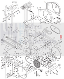 HealthRider HREL89070 Elliptical Large Axle Cap 103735-hydrafitnessparts