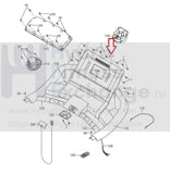 HealthRider - HRTL195090 H155t Treadmill Display Console Panel 284621-hydrafitnessparts
