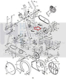 HealthRider Image Lifestyler Proform Elliptical Flywheel Hub Assembly 211287-hydrafitnessparts