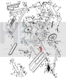 HealthRider NordicTrack Elliptical Lower Incline Motor / Ramp Pin 190908 10"-hydrafitnessparts