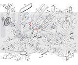 HealthRider NordicTrack H95e Elliptical Resistance Motor W/ C Magnetic Bracket-hydrafitnessparts