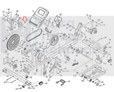 HealthRider NordicTrack Proform Elliptical Axle Crank Assembly 355179-hydrafitnessparts