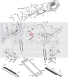 HealthRider NordicTrack Proform Elliptical Mid Main Wire Harness E252245 218652-hydrafitnessparts