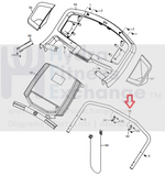 HealthRider NordicTrack Proform Treadmill Console Frame 306823 formerly 306941-hydrafitnessparts