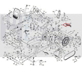 HealthRider NordicTrack Reebok Proform Exercise Bike Front Transport Wheel Roller 282057-hydrafitnessparts
