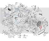 HealthRider NordicTrack Reebok Proform Recumbent Bike Pulley Drive Belt 308040-hydrafitnessparts