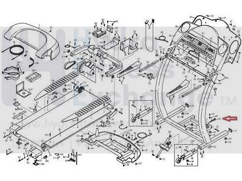 HealthRider Proform 795SL L700I Treadmill Upright Wire Harness 180443 ...
