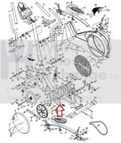 HealthRider Proform Elliptical Reed Switch Bracket 143334-hydrafitnessparts
