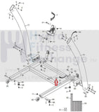 HealthRider Proform H85t 505 CST 790 ZLT Treadmill Upright Wire Harness 301810-hydrafitnessparts