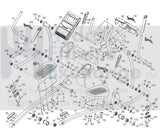 HealthRider Proform H95e-HREL599090 Elliptical Left Foot Pedal Pad 287119 238847-hydrafitnessparts