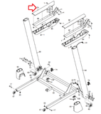 HealthRider Proform Treadmill Left Hand Rail Cover 334653-hydrafitnessparts