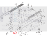 HealthRider Reebok Proform Treadmill Right Rear End Cap 239780-hydrafitnessparts