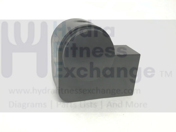 HealthRider Treadmill Left Rear Roller End Cap-hydrafitnessparts