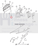 HealthTrainer Treadmill RPM Speed Sensor Reed Switch 2 Terminal Wire 413-00016-hydrafitnessparts