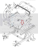 Healthrider H79t H105T H190 H80t Treadmill Upright Wire Harness 305752-hydrafitnessparts