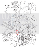 Healthrider HREL80070 831.28577 Elliptical Resistance Strap with Spring 140847-hydrafitnessparts