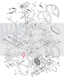 Healthrider HREL80070 831.285770 Elliptical Large Crank Spacer 140902-hydrafitnessparts