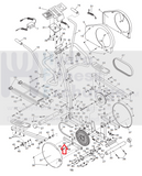 Healthrider Momentum HREL80070 Elliptical Left Side Crank Arm 140852-hydrafitnessparts