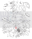 Healthrider Momentum Strider Elliptical Flywheel Pulley Assembly 140851-hydrafitnessparts