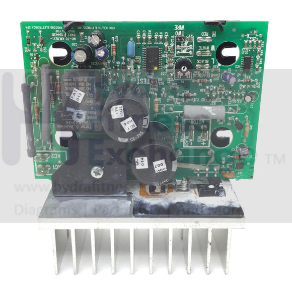 Healthrider Treadmill MCB Motor Controller Board 145168 or 181222 or 124438 MC70 MC-70-hydrafitnessparts