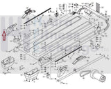 Healthrider Treadmill Plastic Rear Right Foot H79t H190t H110t H105T Feet-hydrafitnessparts