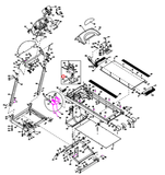 Horizon AFG Vision Fitness Livestrong Treadmill Double-Sided Foam Tape 000682-A-hydrafitnessparts