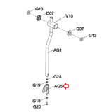 Horizon Advanced Fitness Group Livestrong Elliptical Swing Arm Set 1000300149-hydrafitnessparts