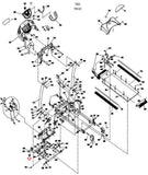 Horizon Advanced Fitness Group Treadmill Front Foot Cover 001299-B-hydrafitnessparts