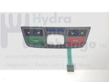 Horizon CT7.2 T202-03 Treadmill Display Console Keypad Overlay Decal 1000300302-hydrafitnessparts