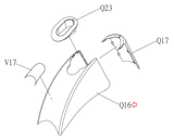 Horizon E1100GS EX-68 EX-69-02 EX-78 EX-79-02 GS1050E Elliptical Console Mast Cover 1000101714-hydrafitnessparts