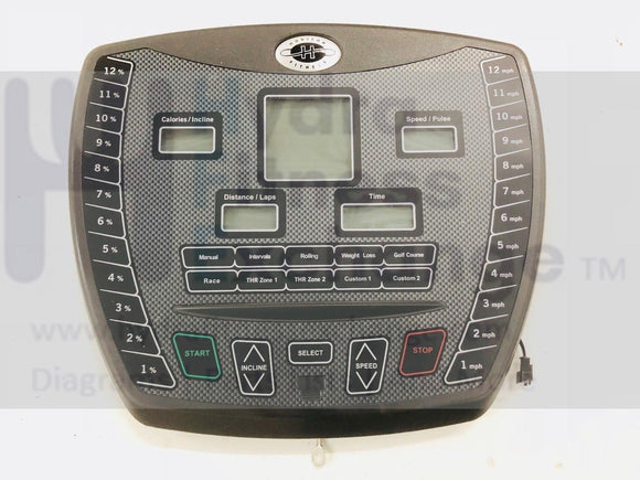 Horizon - Elite Series - 5.1T - 2005 (TM137) Treadmill Display Console-hydrafitnessparts