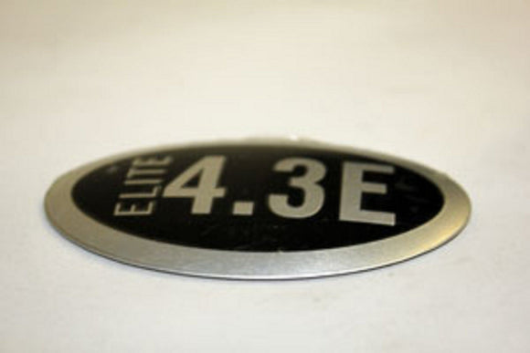 Horizon Fitness 4.3E - EP138 - 2007 Elliptical Side Cover Decal 049521-AX-hydrafitnessparts