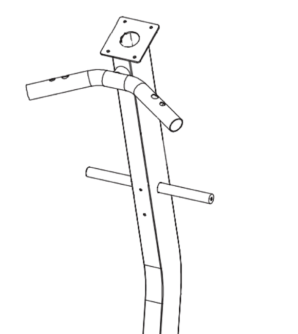 Horizon Fitness 610E - EP157 Elliptical Console Mast Set 064323-Z-hydrafitnessparts