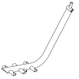 Horizon Fitness 625S - CS202C Stepper Step Left Pedal Arm Set 1000093255-hydrafitnessparts