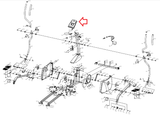 Horizon Fitness 645E - EP197 Elliptical Display Console Assembly 078203-hydrafitnessparts