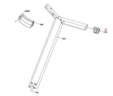 Horizon Fitness 7.0AT-04 - TM1021 - PTM1021 Treadmill Arm Rest Cap 1000461158-hydrafitnessparts