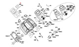 Horizon Fitness 7.0AT-04 TM1021 Treadmill Console Right Manipulate Overlay 1000461872-hydrafitnessparts