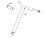 Horizon Fitness 7.0AT-04 - TM1021 Treadmill Right Console Mast Set 1000461160-hydrafitnessparts