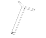 Horizon Fitness 7.0AT-04 - TM1021 Treadmill Right Console Mast Set 1000461160-hydrafitnessparts