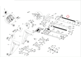 Horizon Fitness 7.0AT-04 - TM1021 Treadmill Side Rail 1000461901-hydrafitnessparts