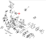 Horizon Fitness 7.0IC - FC50 - 2021 Stationary Bike Down Kettle Rack 1000466378-hydrafitnessparts