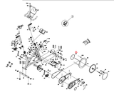 Horizon Fitness 7.0IC - FC50 - 2021 Stationary Bike Side Cover Blue Pop Sticker F129xF99 1000466926-hydrafitnessparts