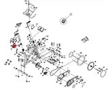 Horizon Fitness 7.0IC - FC50 C101 - FC51 Stationary Bike Adjustable Spring Knob 1000469828-hydrafitnessparts