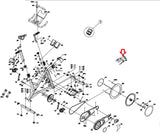 Horizon Fitness 7.0IC - FC50 C101 - FC51 Stationary Bike Console Wire Harness 1000466298-hydrafitnessparts