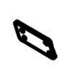 Horizon Fitness 7.0IC - FC50 C101 - FC51 Stationary Bike Fixing Plate Black Mat 1000469304-hydrafitnessparts