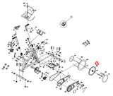 Horizon Fitness 7.0IC - FC50 C101 - FC51 Stationary Bike Flywheel Assembly 1000472246-hydrafitnessparts